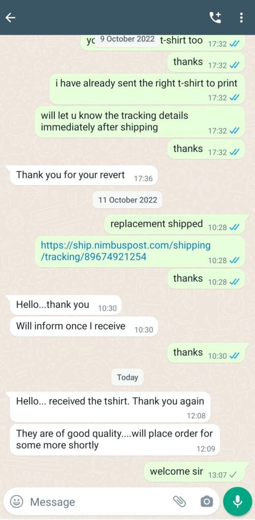 CUSTOMER FEEDBACK 52 427 2