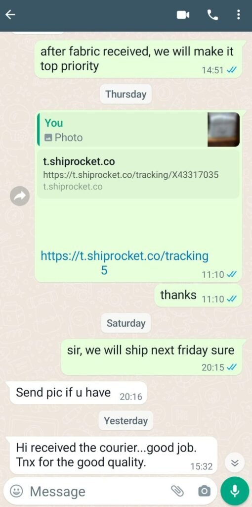 CUSTOMER FEEDBACK 73 448 2