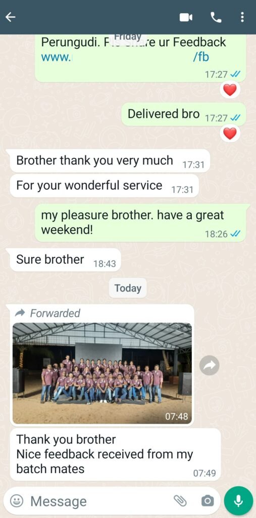 CUSTOMER FEEDBACK 84 459 1