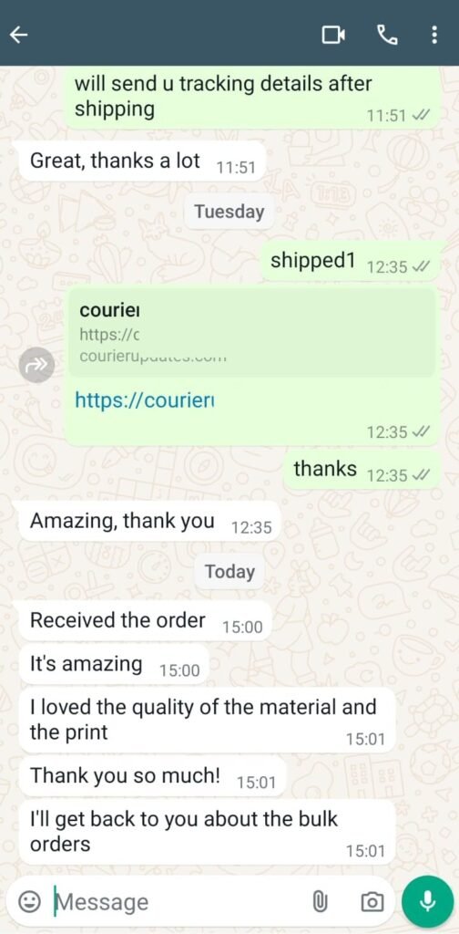 CUSTOMER FEEDBACK 104 479 2