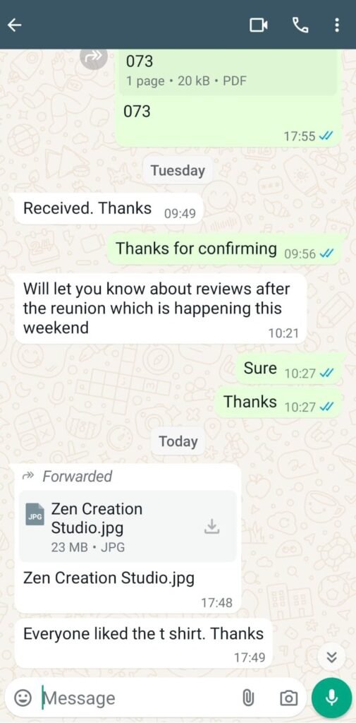 CUSTOMER FEEDBACK 106 481 2