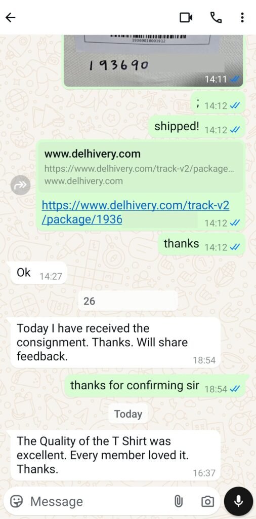 CUSTOMER FEEDBACK 111 486 2