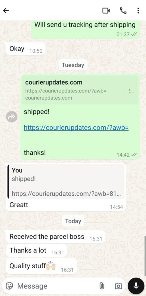 CUSTOMER FEEDBACK 112 487 2