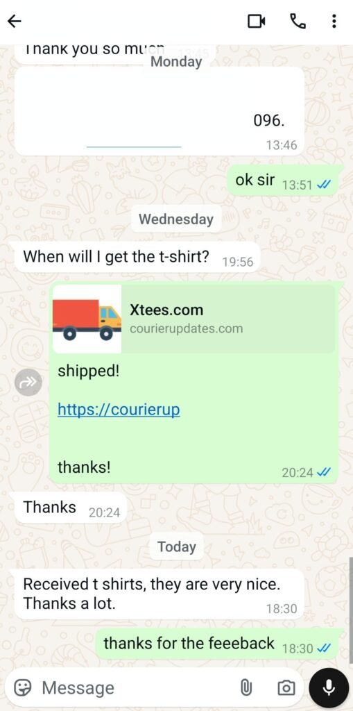 CUSTOMER FEEDBACK 113 488 1