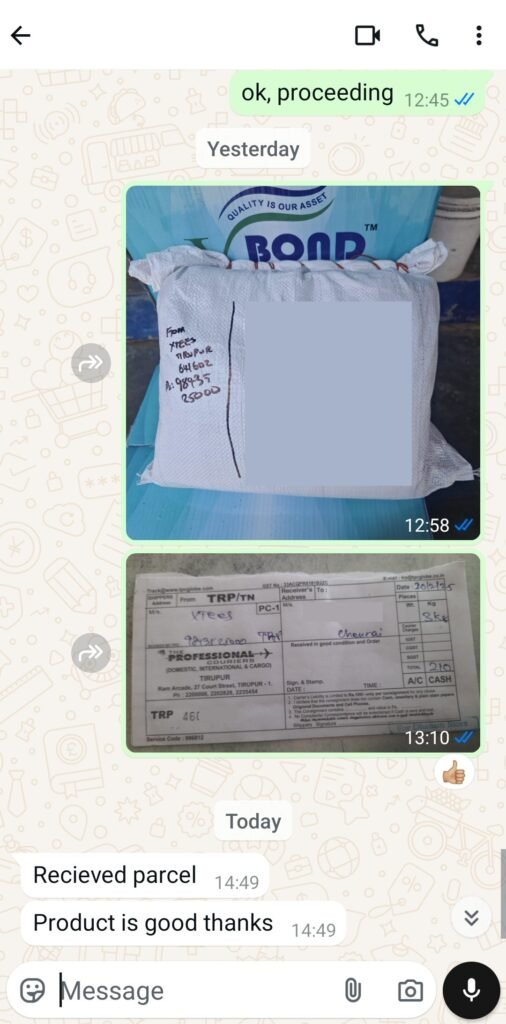 CUSTOMER FEEDBACK 119 494