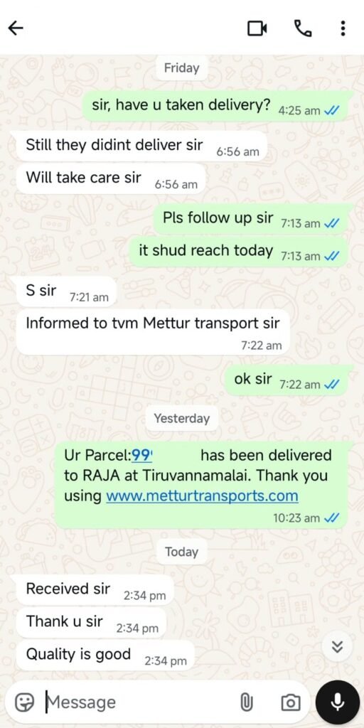 CUSTOMER FEEDBACK 5 500 2