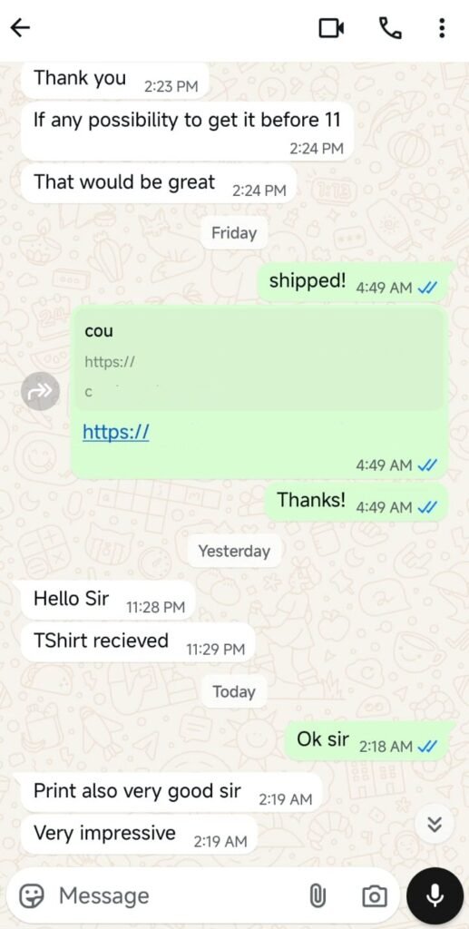 CUSTOMER FEEDBACK 6 501 3