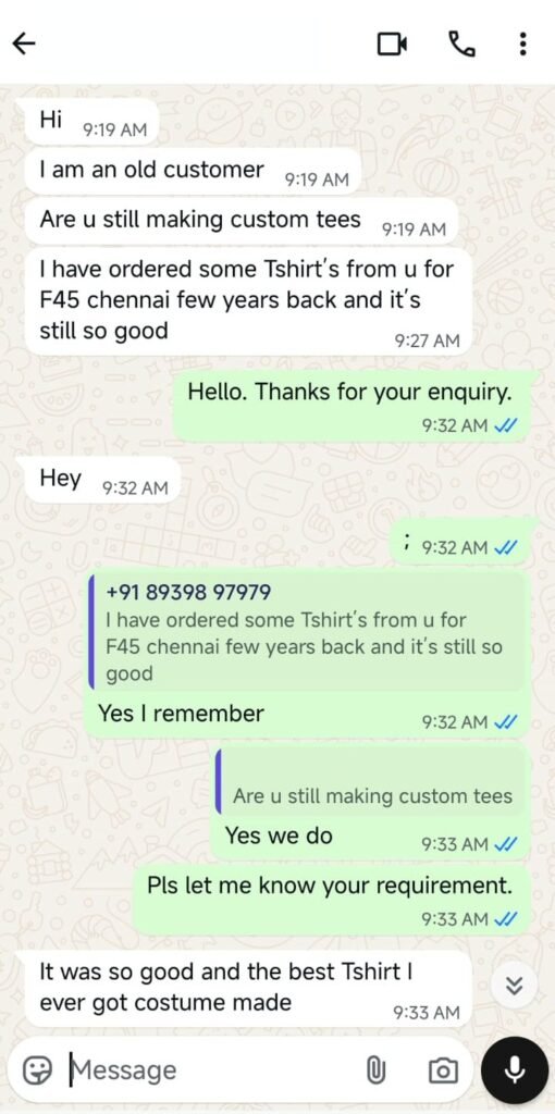 CUSTOMER FEEDBACK 10 505 3