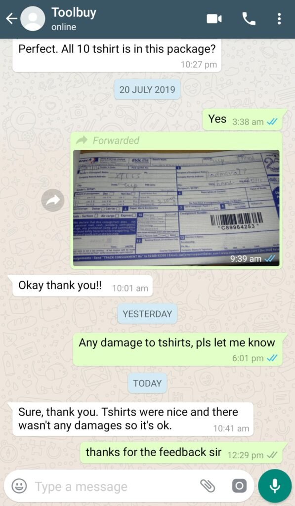 CUSTOMER FEEDBACK 470 53