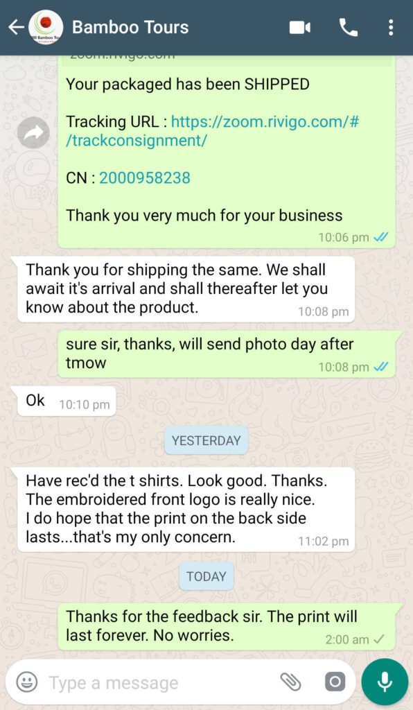 CUSTOMER FEEDBACK 479 62