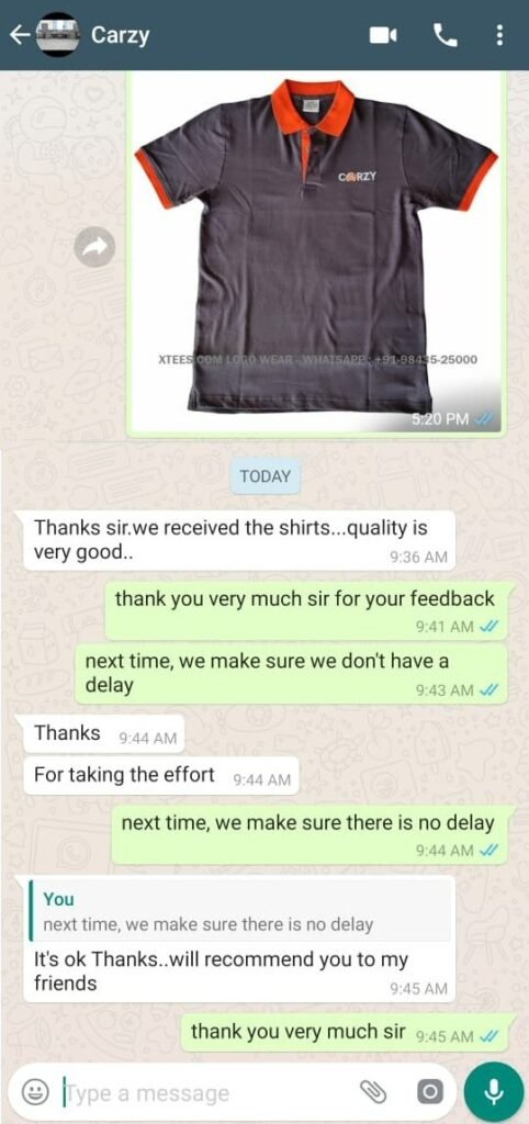 CUSTOMER FEEDBACK 504 87