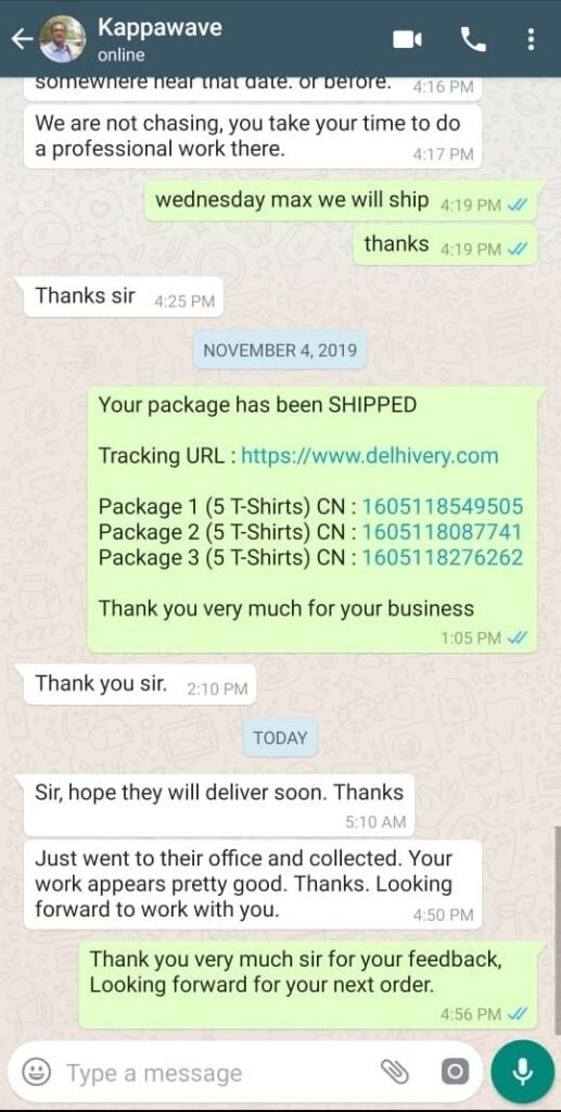 CUSTOMER FEEDBACK 511 94