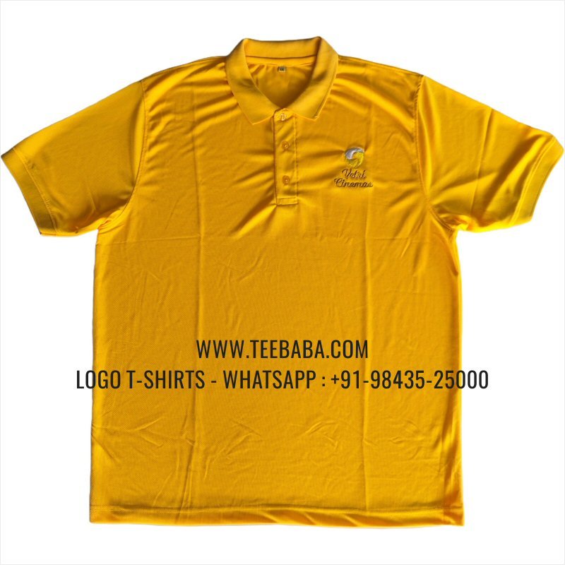 Honey Combed Collar Polo T-Shirts