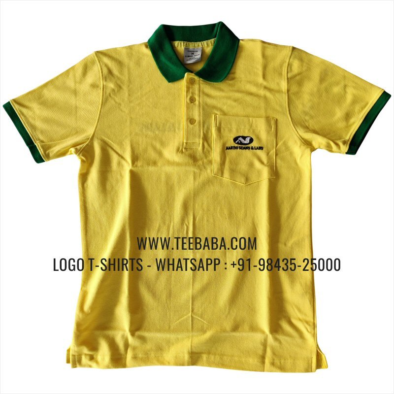 Two Color Collar Polo T-Shirts