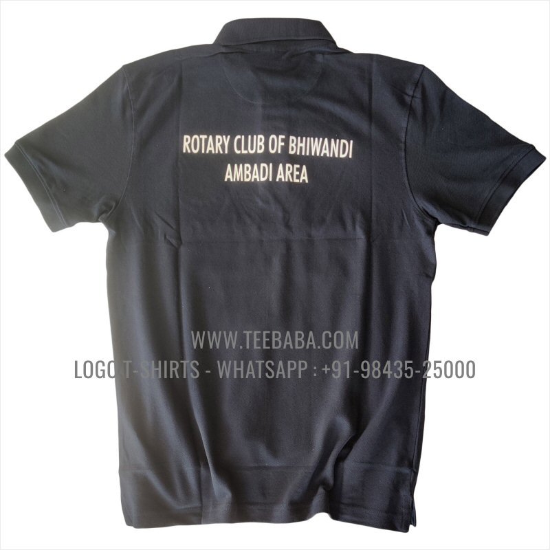 00031 rotary club t shirt logo print